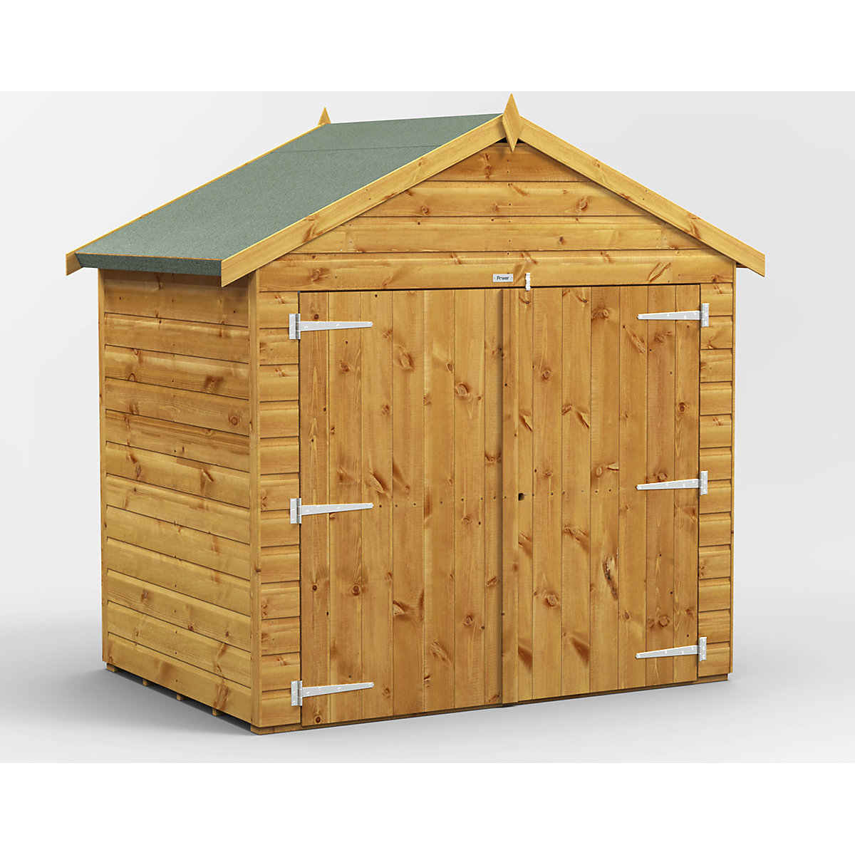 Power 6ft Wide Apex Bike Shed