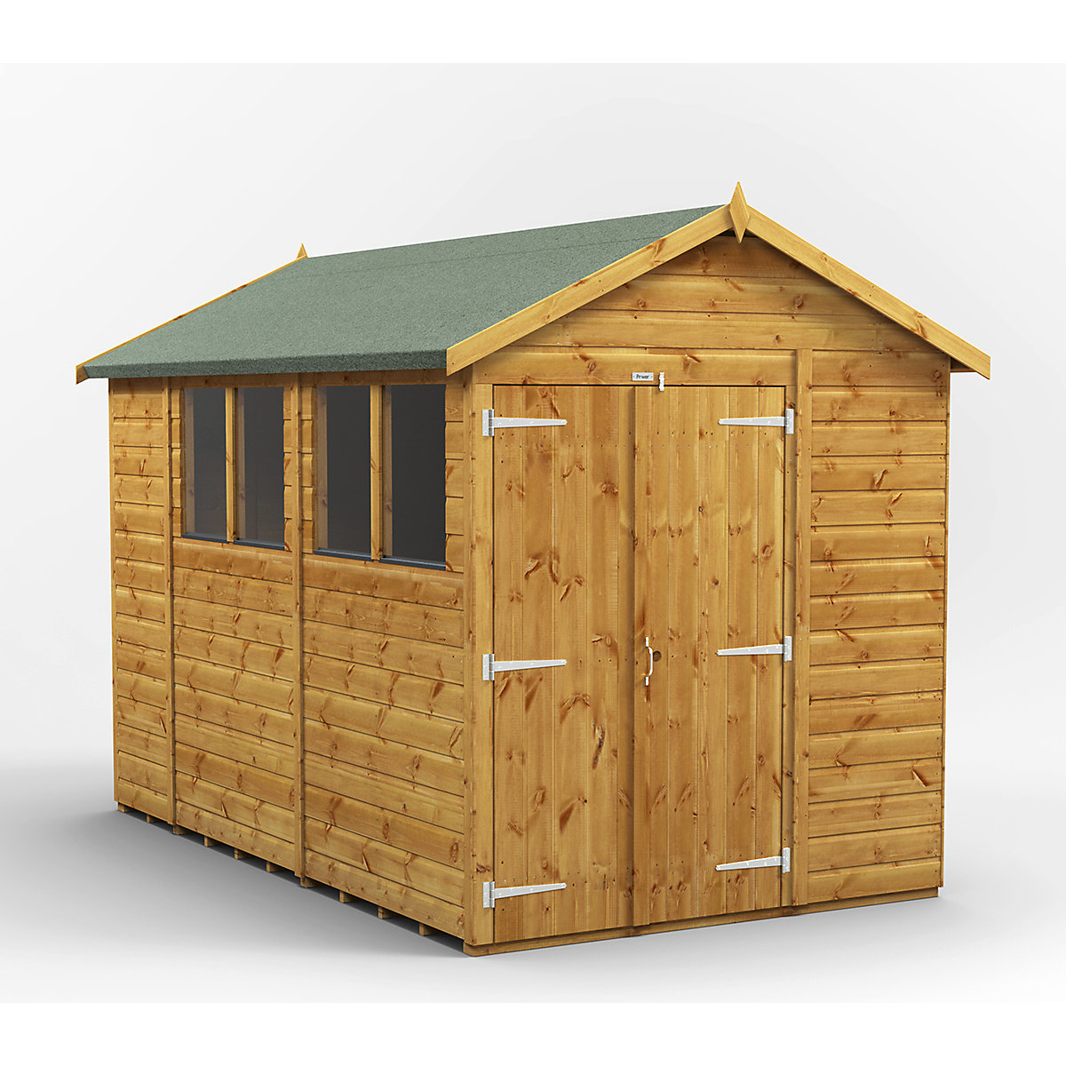 Power 6ft Wide Apex Garden Storage Sheds | Optional Windows