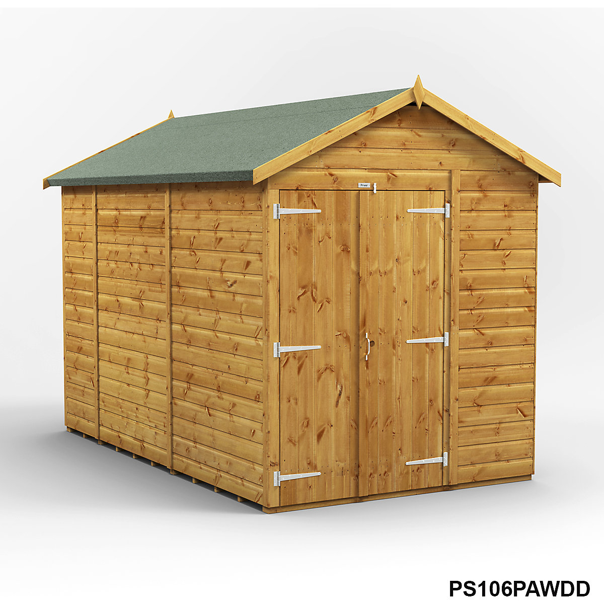 Power 6ft Wide Apex Garden Storage Sheds | Optional Windows (Product illustration 15)-14