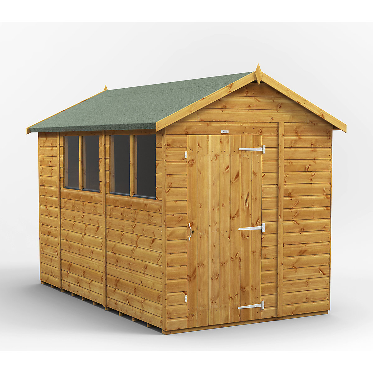 Power 6ft Wide Apex Garden Storage Sheds | Optional Windows