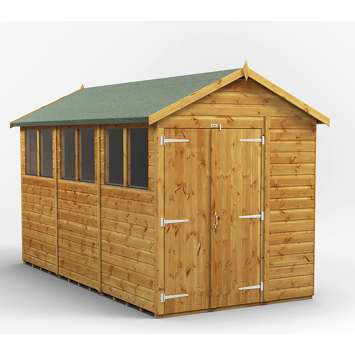 Power 6ft Wide Apex Garden Storage Sheds | Optional Windows