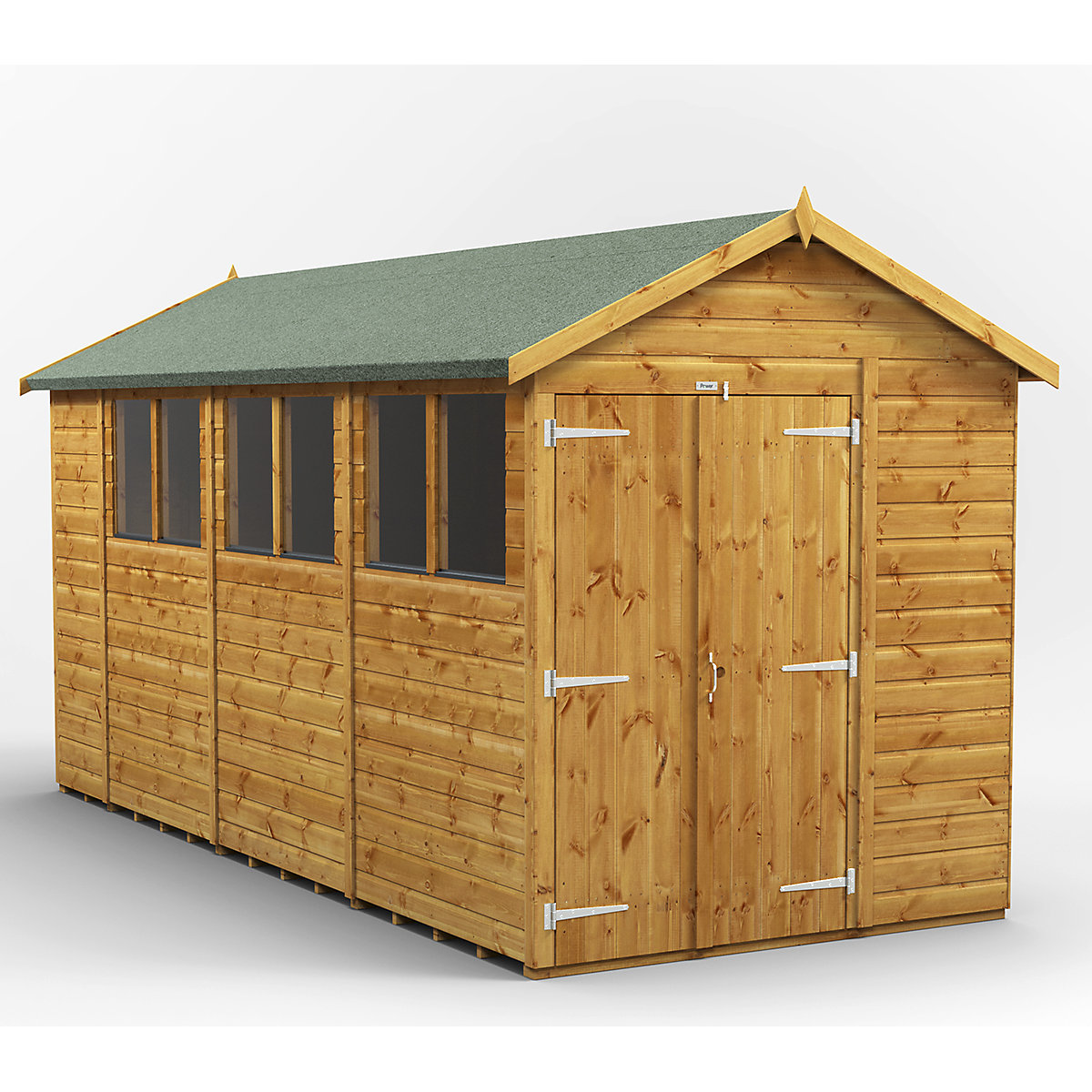Power 6ft Wide Apex Garden Storage Sheds | Optional Windows
