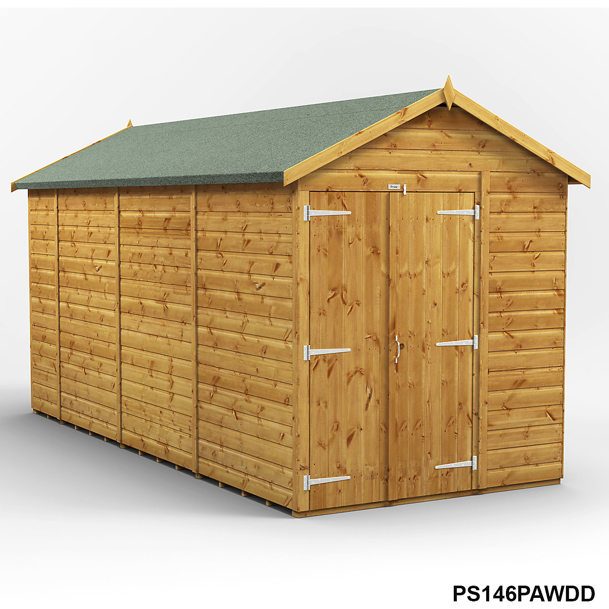 Power 6ft Wide Apex Garden Storage Sheds | Optional Windows (Product illustration 17)-16