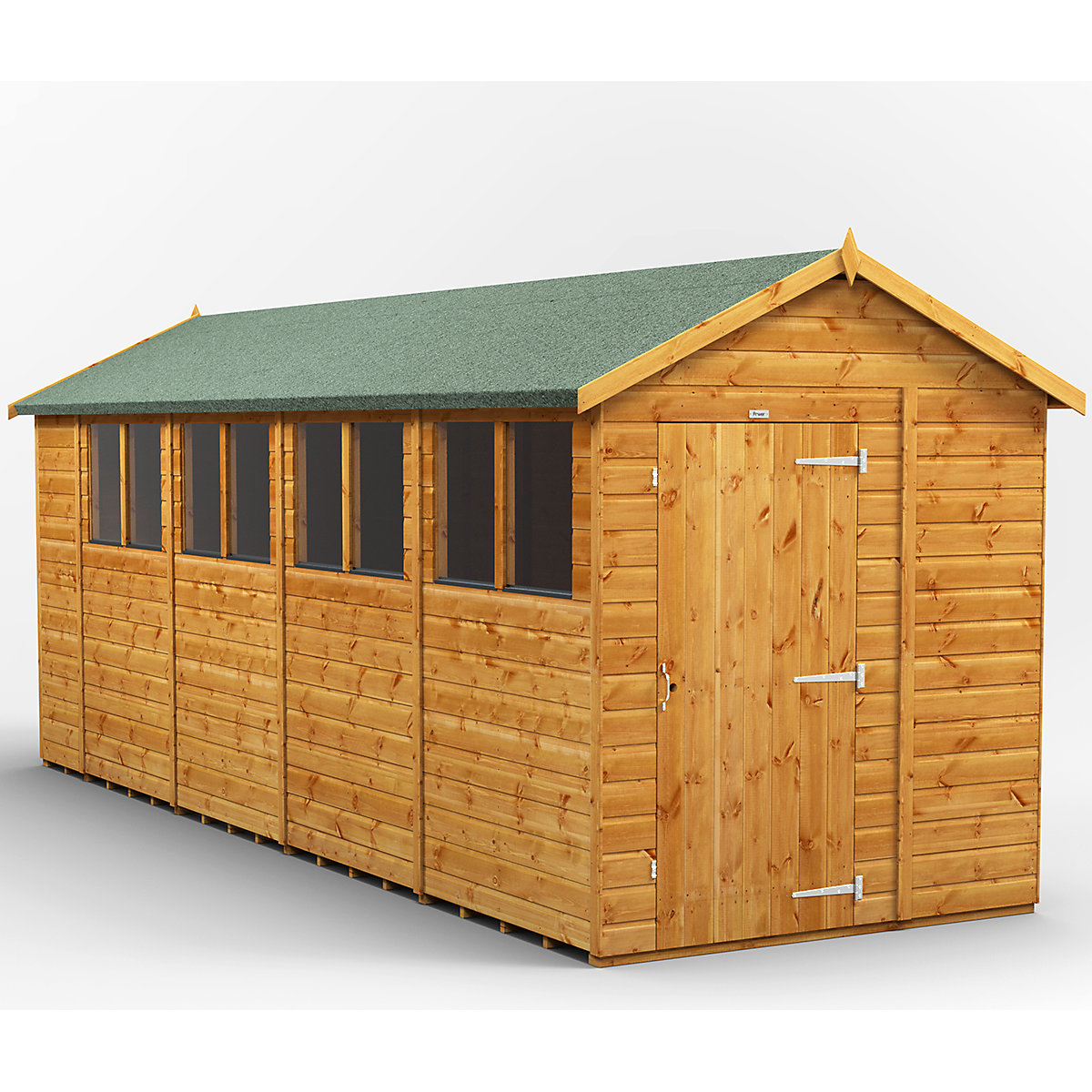Power 6ft Wide Apex Garden Storage Sheds | Optional Windows
