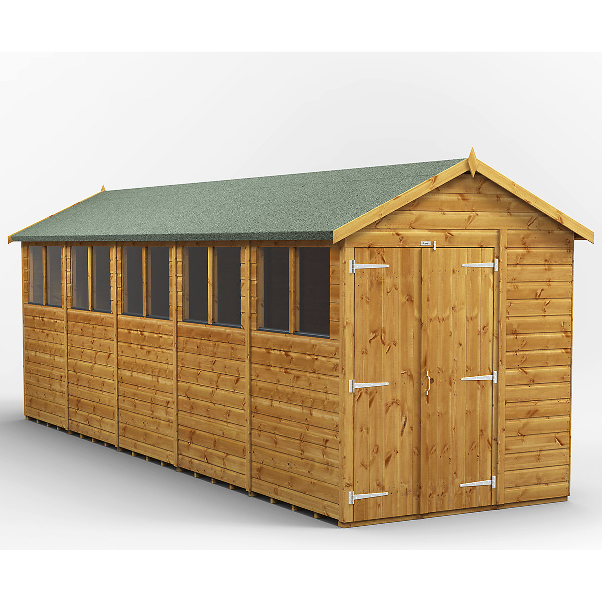 Power 6ft Wide Apex Garden Storage Sheds | Optional Windows
