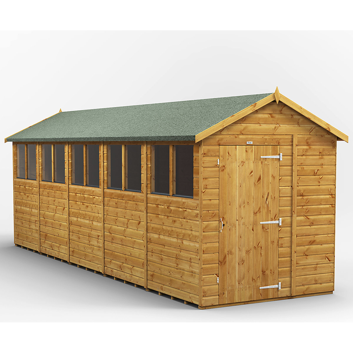 Power 6ft Wide Apex Garden Storage Sheds | Optional Windows