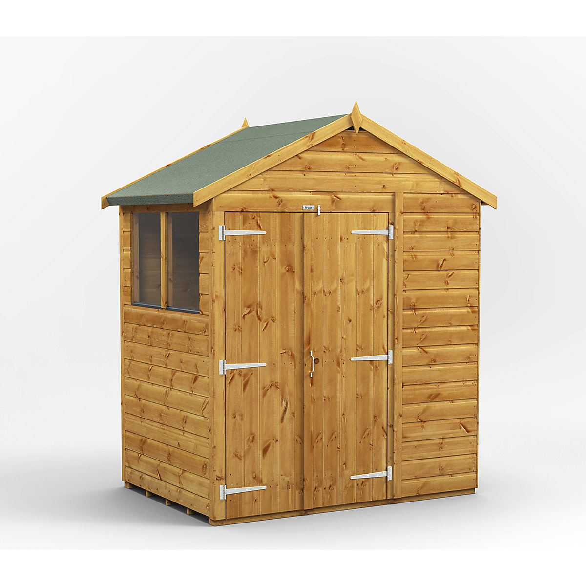 Power 6ft Wide Apex Garden Storage Sheds | Optional Windows