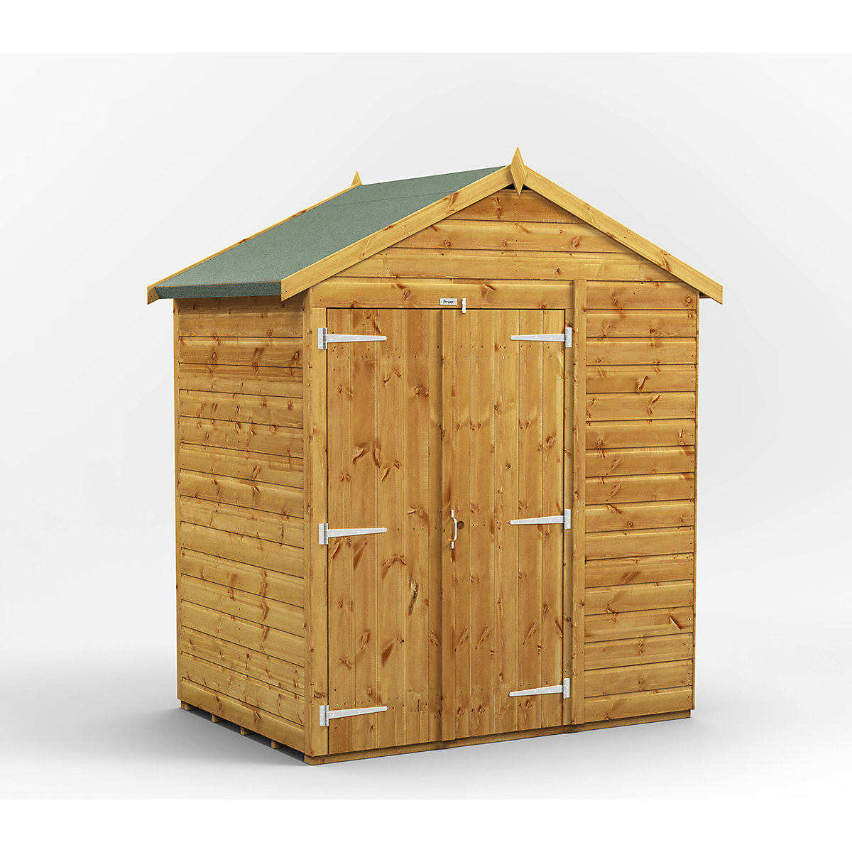 Power 6ft Wide Apex Garden Storage Sheds | Optional Windows
