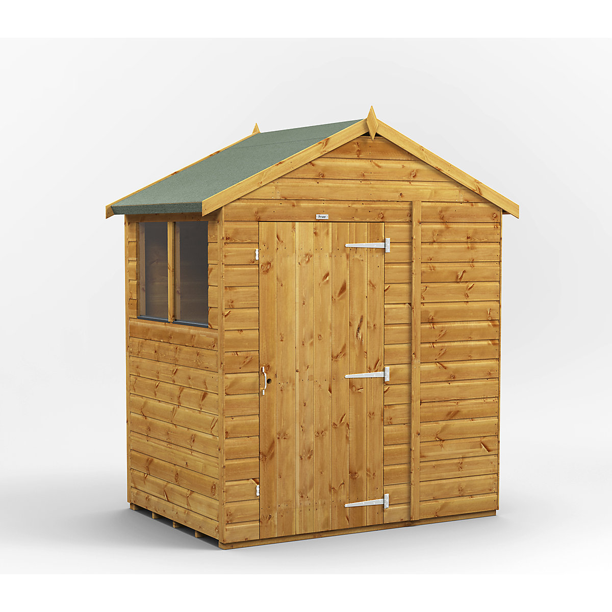 Power 6ft Wide Apex Garden Storage Sheds | Optional Windows