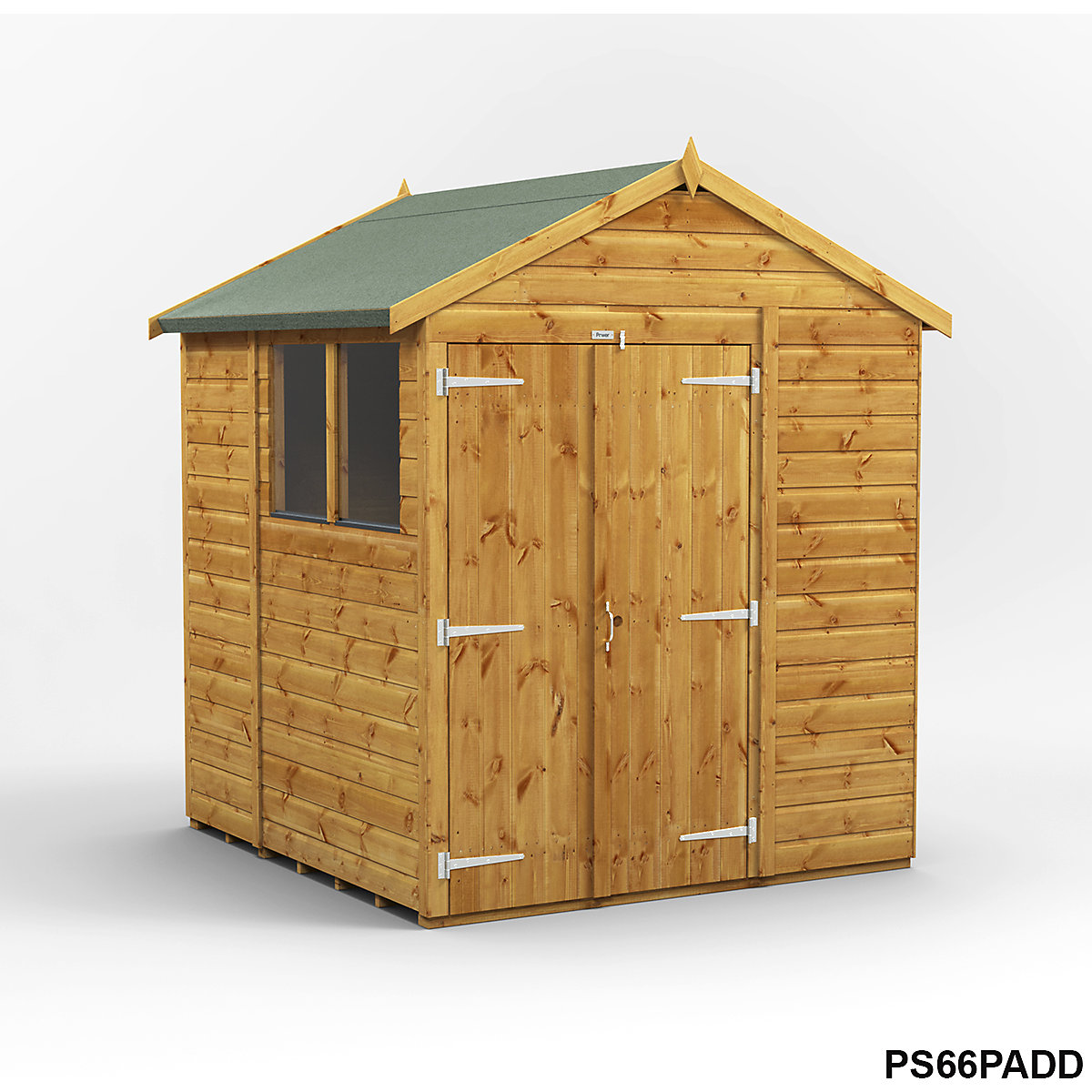 Power 6ft Wide Apex Garden Storage Sheds | Optional Windows (Product illustration 16)-15