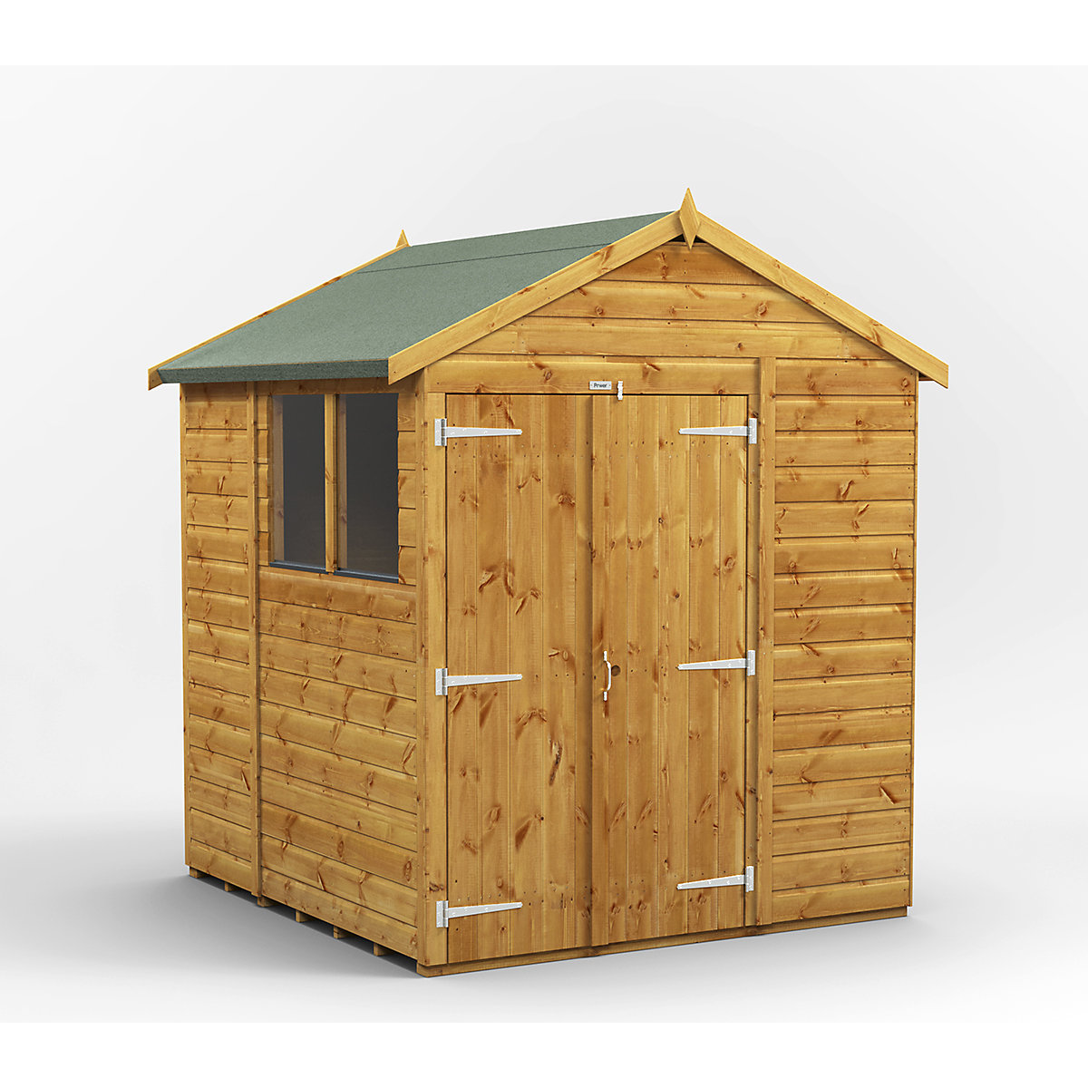 Power 6ft Wide Apex Garden Storage Sheds | Optional Windows