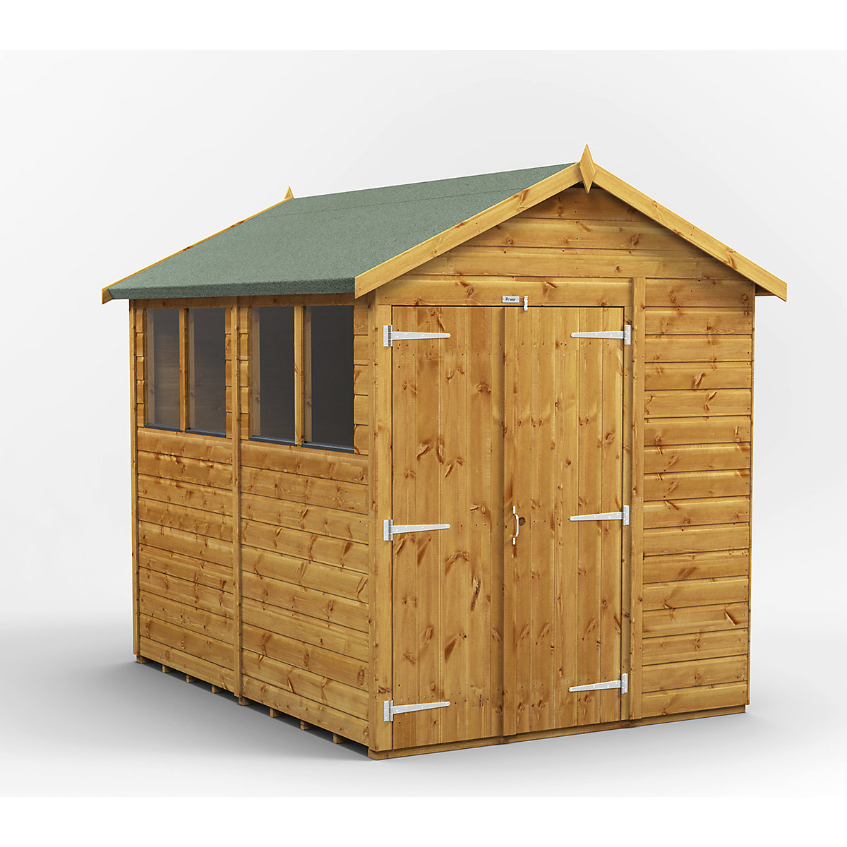 Power 6ft Wide Apex Garden Storage Sheds | Optional Windows