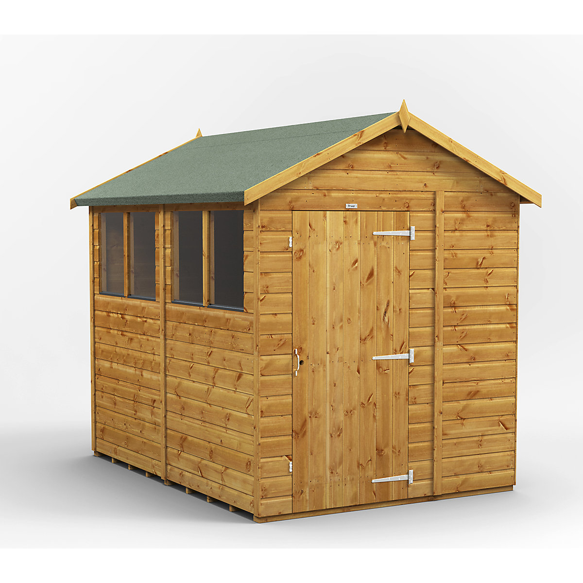 Power 6ft Wide Apex Garden Storage Sheds | Optional Windows