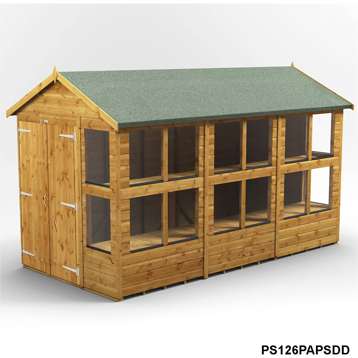 Power 6ft Wide Apex Potting Shed (Product illustration 12)-11