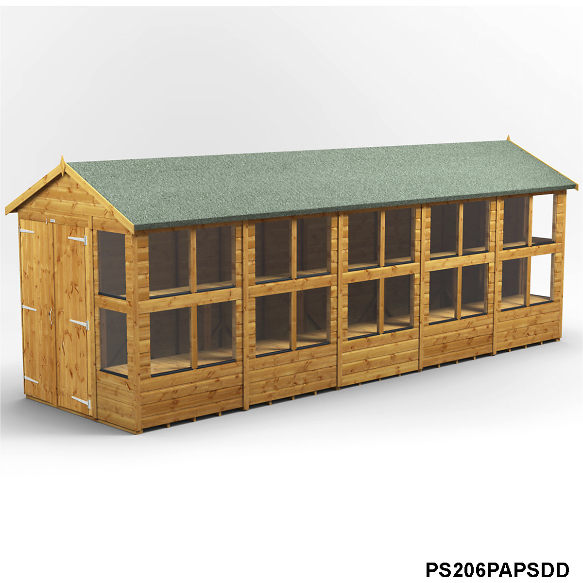 Power 6ft Wide Apex Potting Shed (Product illustration 20)-19