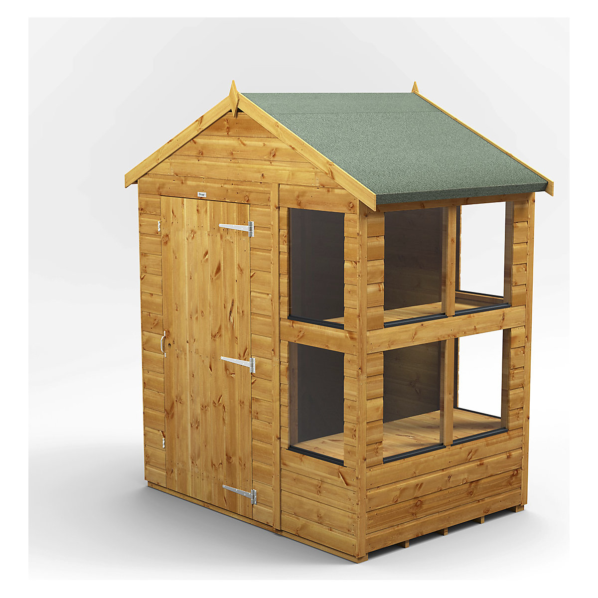 Power 6ft Wide Apex Potting Shed