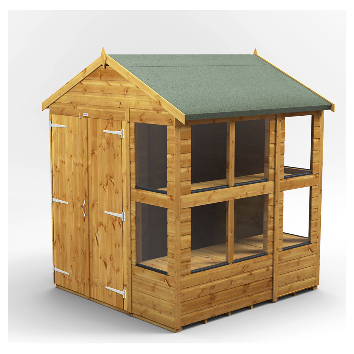 Power 6ft Wide Apex Potting Shed