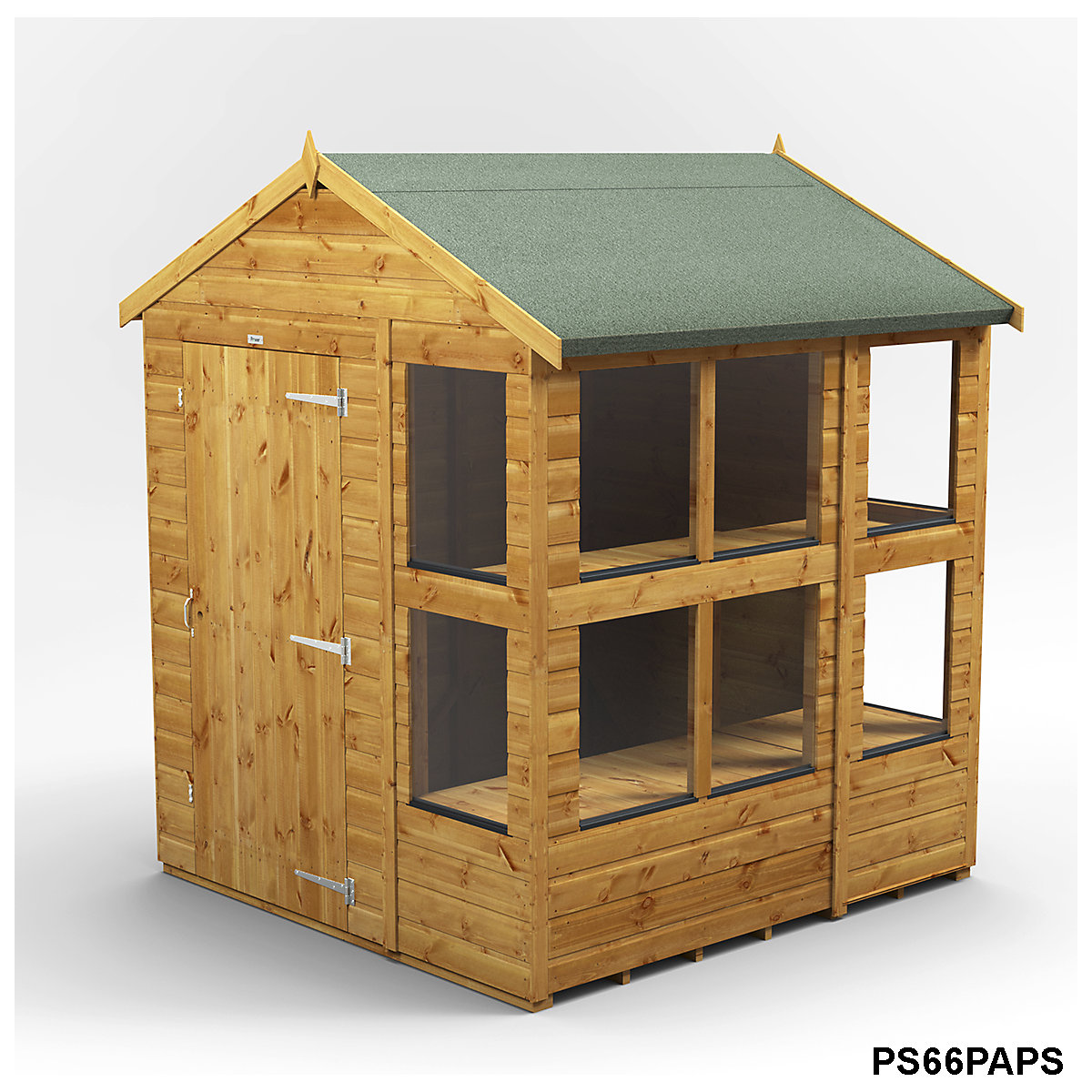 Power 6ft Wide Apex Potting Shed (Product illustration 5)-4