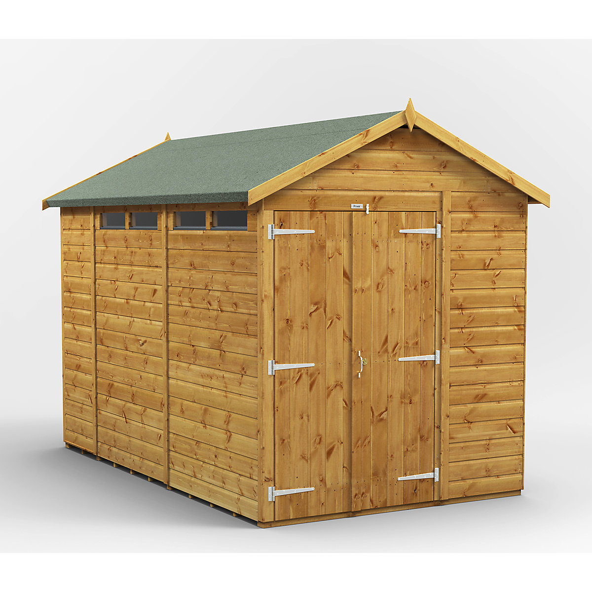 Power 6ft Wide Apex Security Shed
