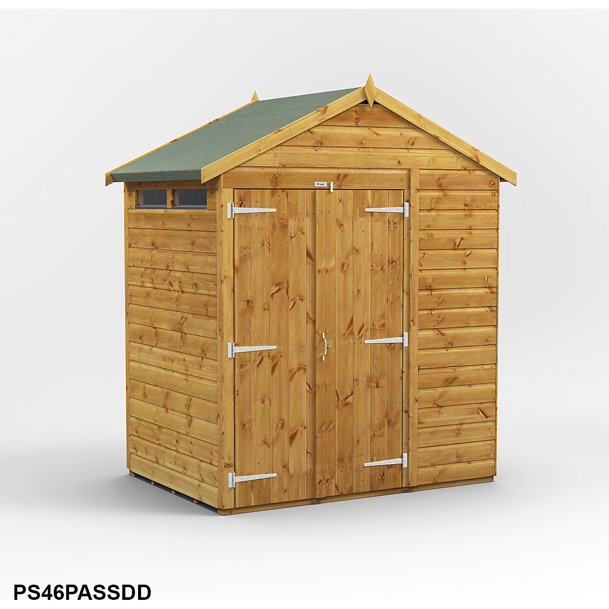 Power 6ft Wide Apex Security Shed (Product illustration 12)-11