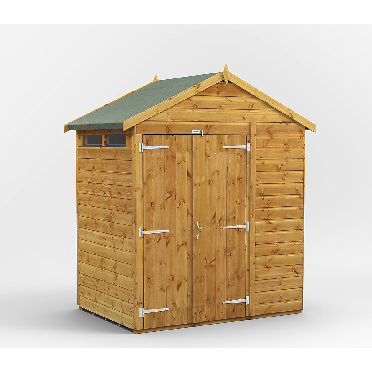 Power 6ft Wide Apex Security Shed