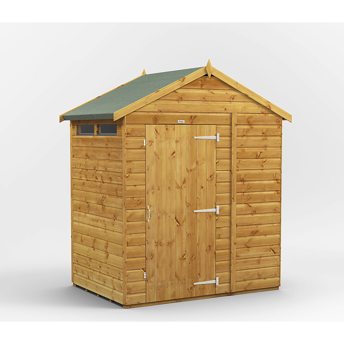 Power 6ft Wide Apex Security Shed