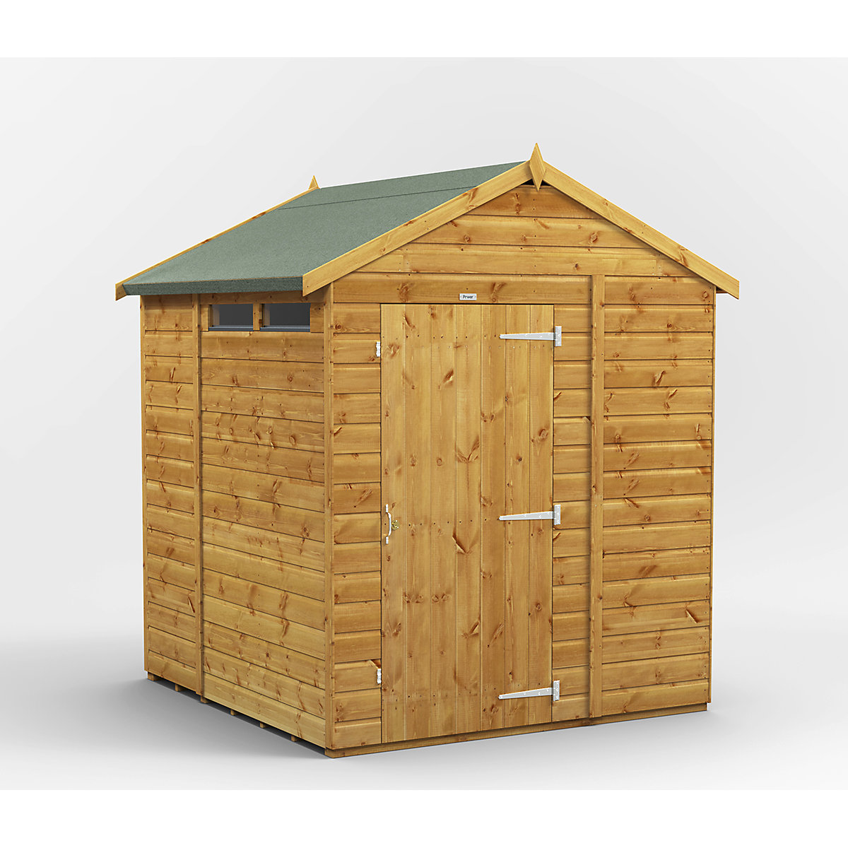 Power 6ft Wide Apex Security Shed