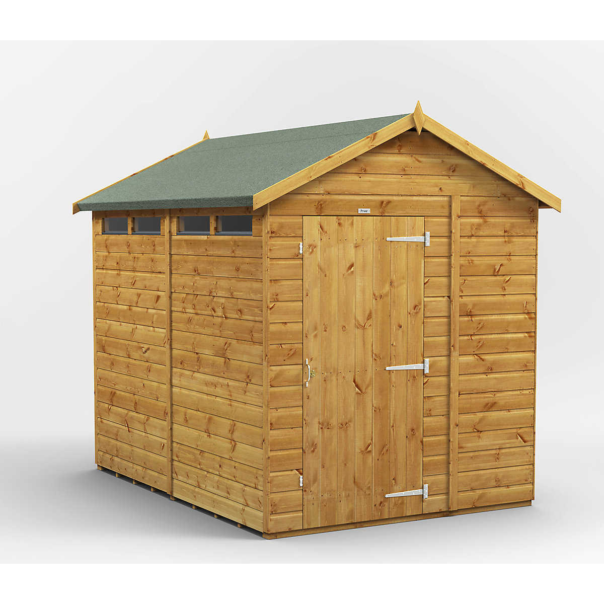 Power 6ft Wide Apex Security Shed