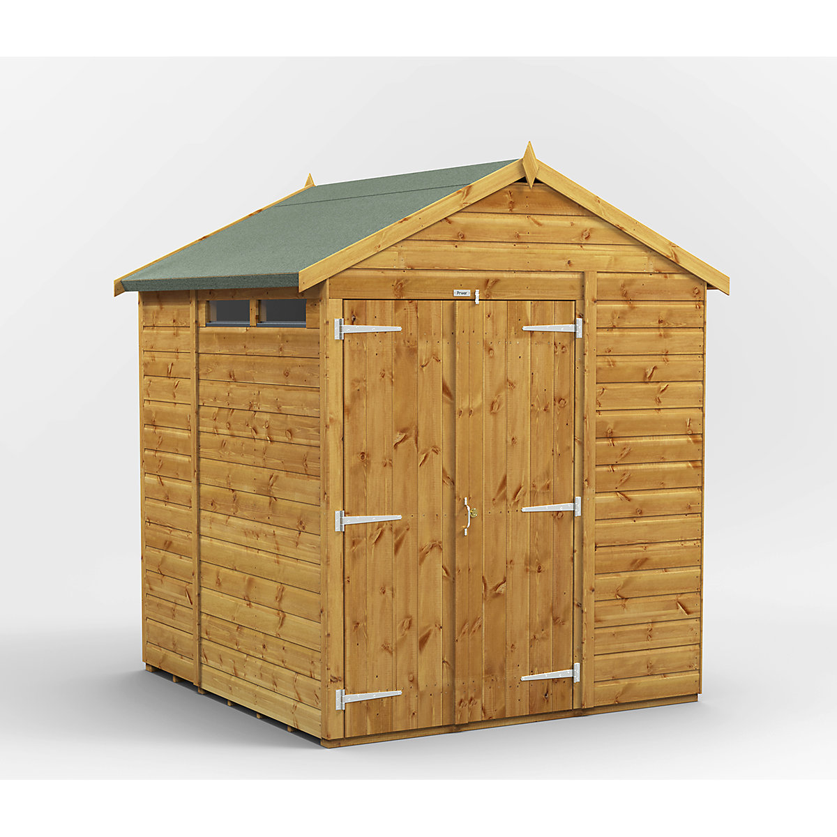 Power 6ft Wide Apex Security Shed