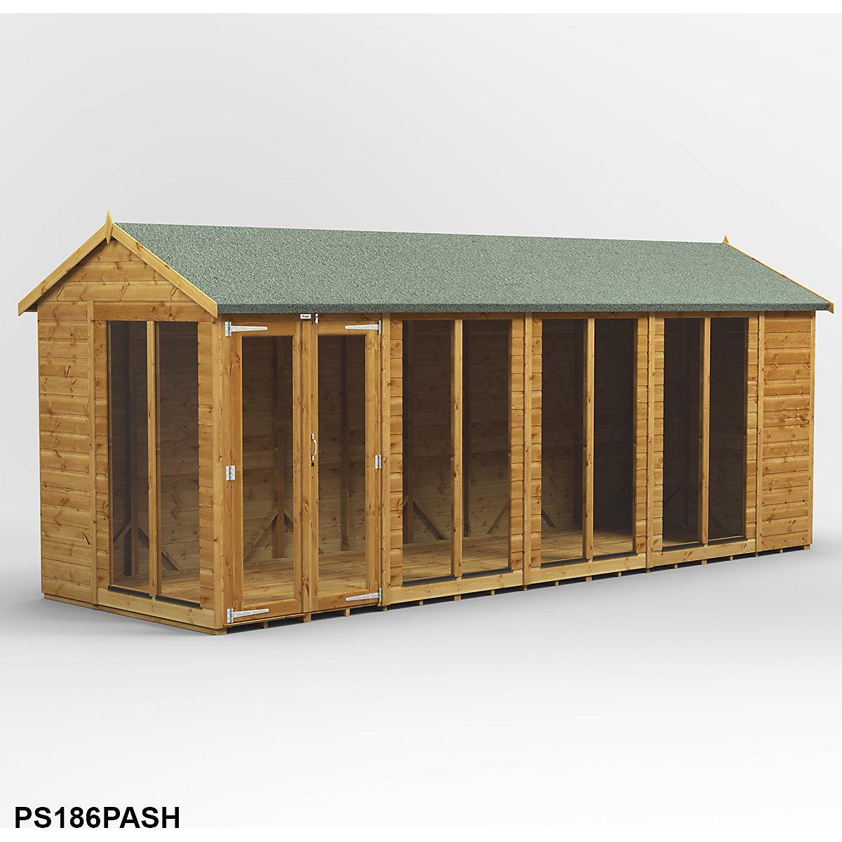 Power 6ft Wide Apex Summer House (Product illustration 10)-9