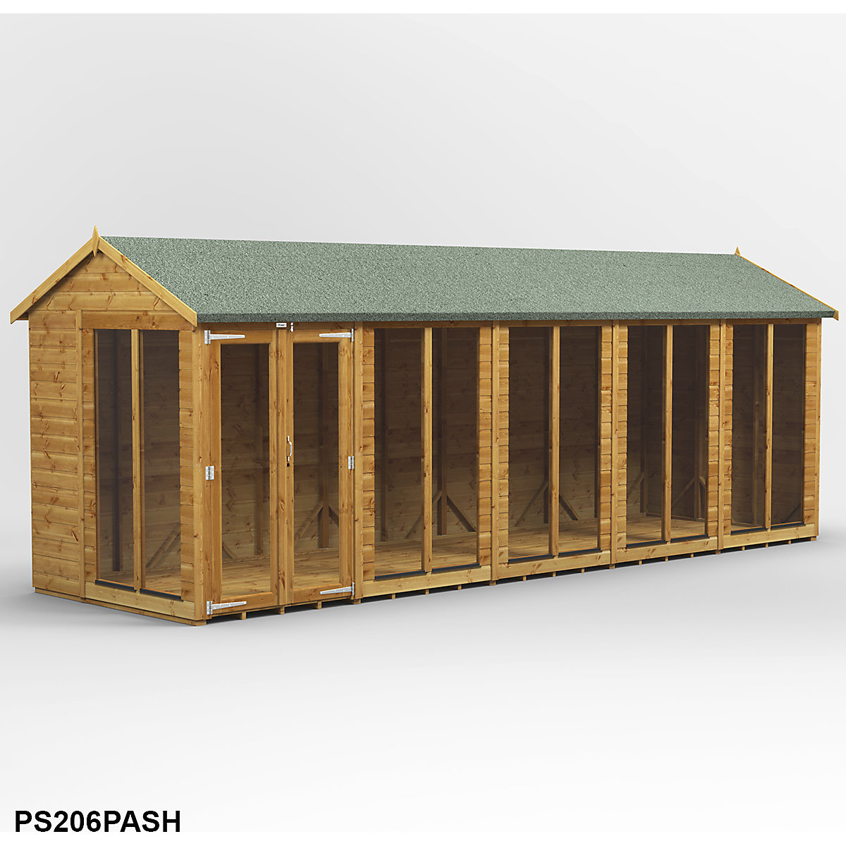 Power 6ft Wide Apex Summer House (Product illustration 11)-10