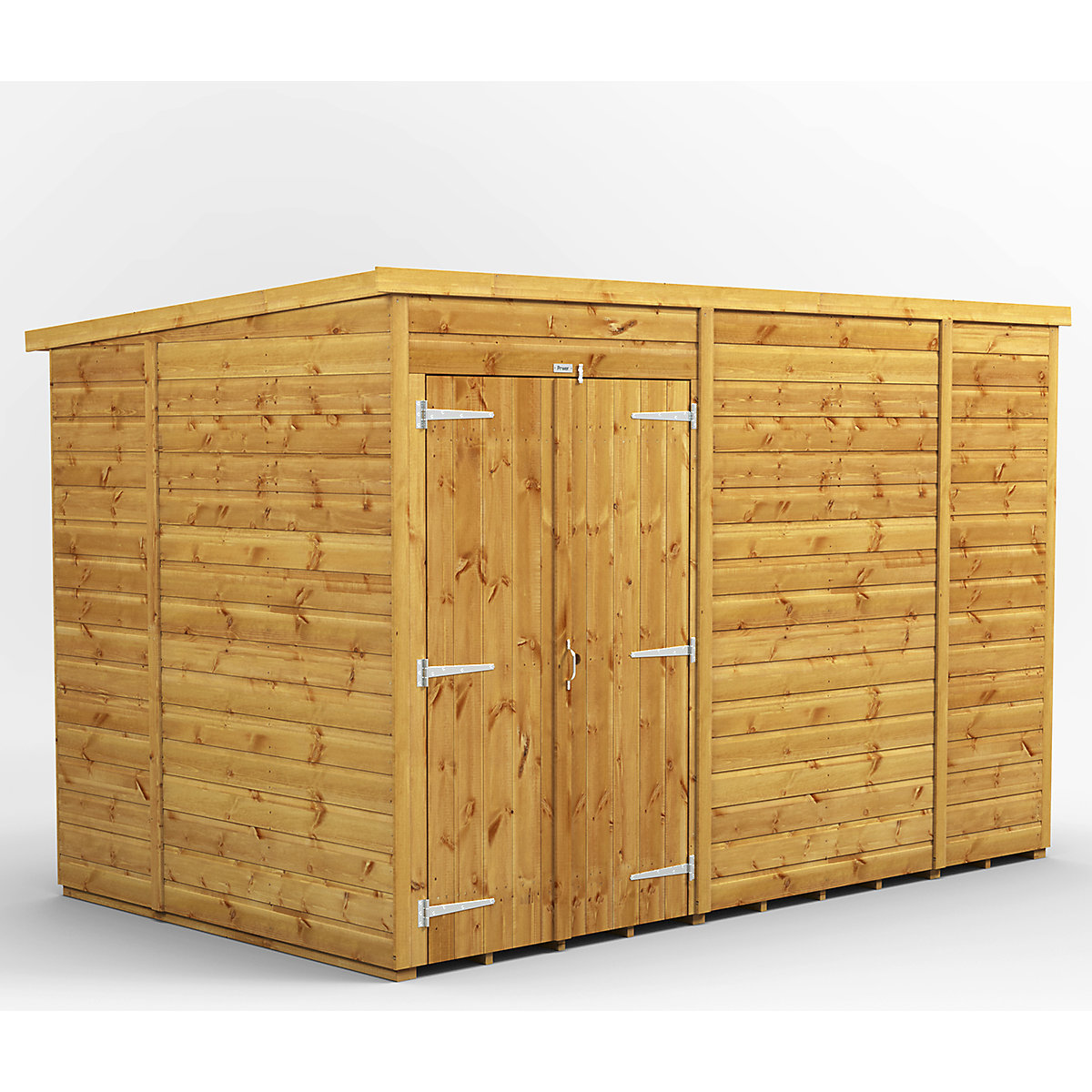 Power 6ft Wide Pent Garden Storage Shed | Optional Windows