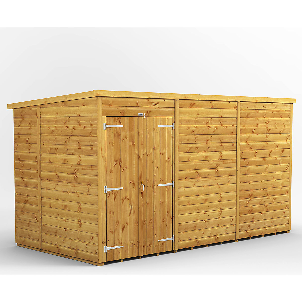 Power 6ft Wide Pent Garden Storage Shed | Optional Windows