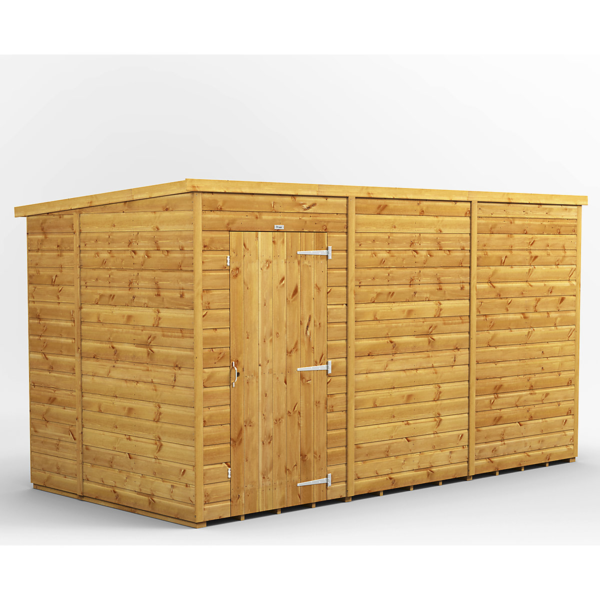 Power 6ft Wide Pent Garden Storage Shed | Optional Windows