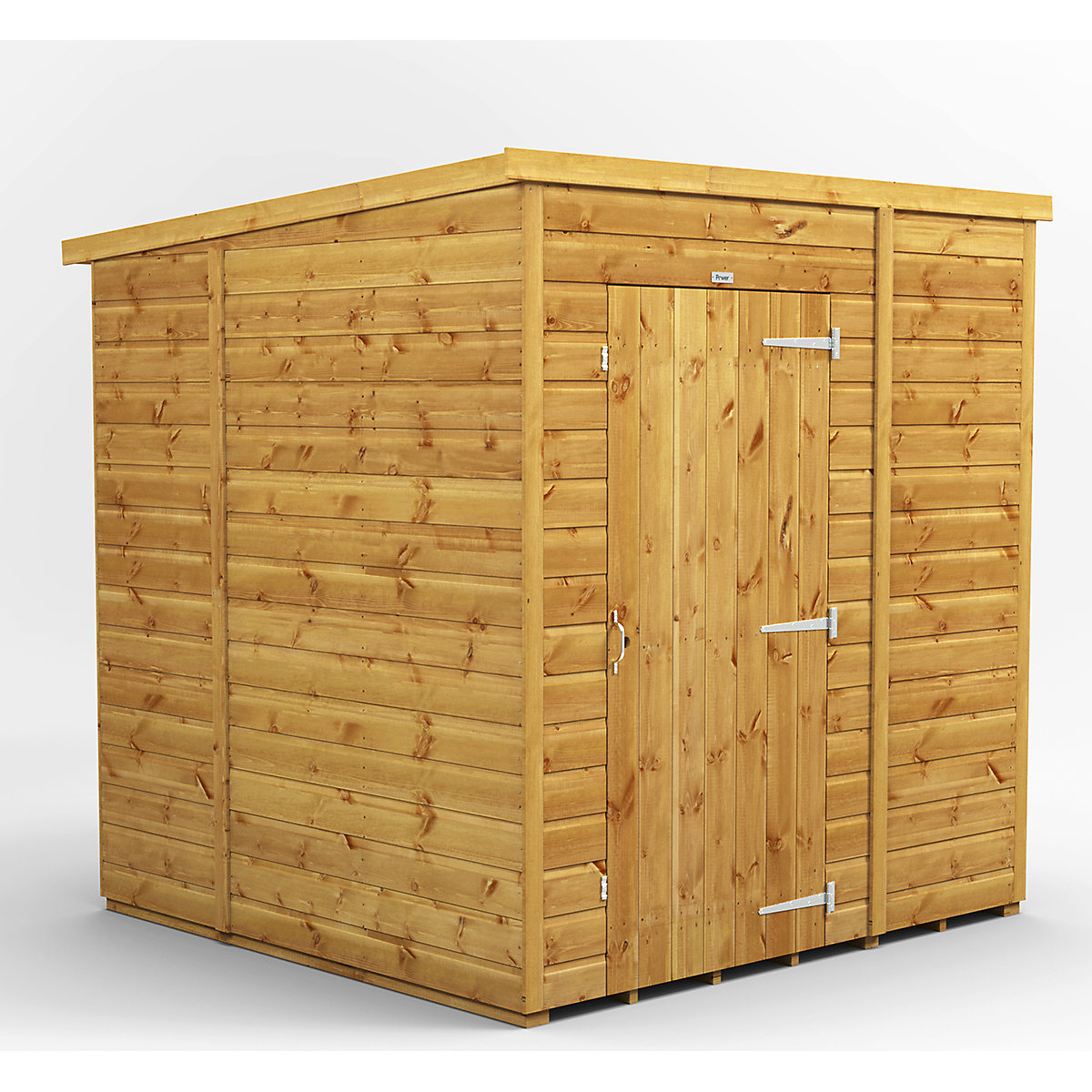 Power 6ft Wide Pent Garden Storage Shed | Optional Windows