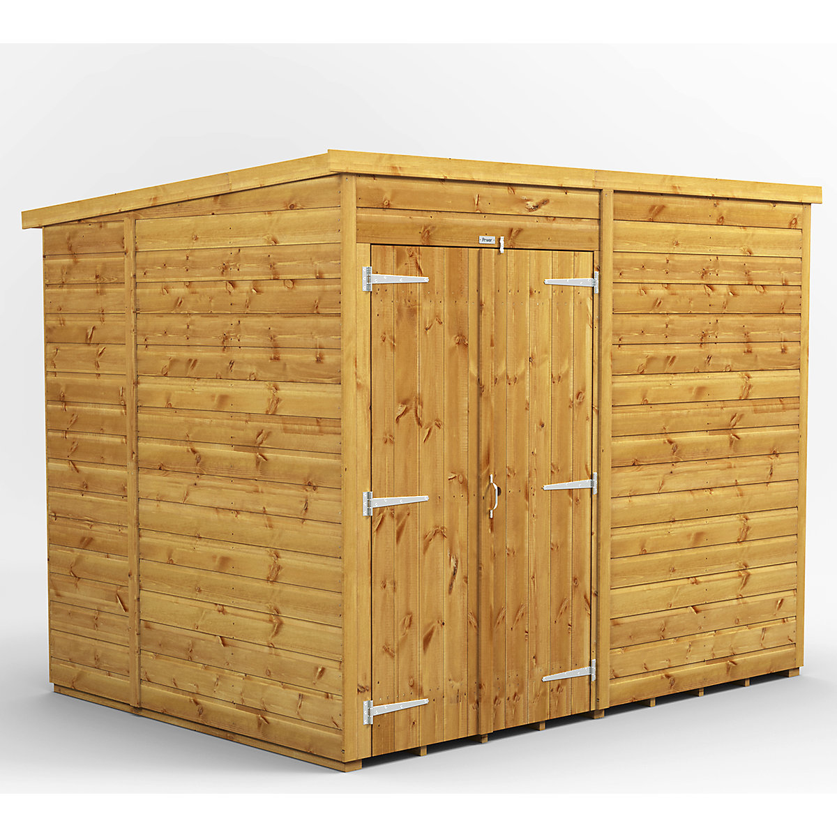 Power 6ft Wide Pent Garden Storage Shed | Optional Windows