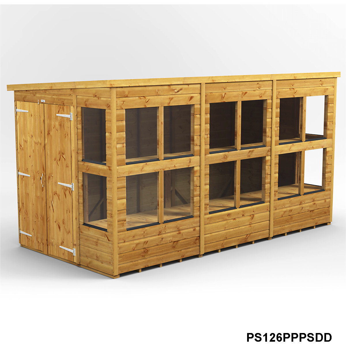 Power 6ft Wide Pent Potting Shed (Product illustration 12)-11
