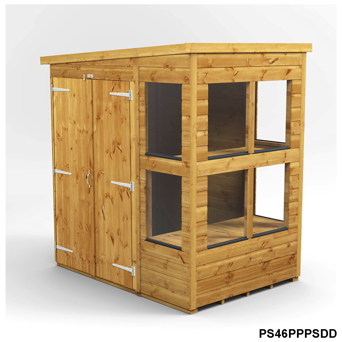 Power 6ft Wide Pent Potting Shed (Product illustration 4)-3