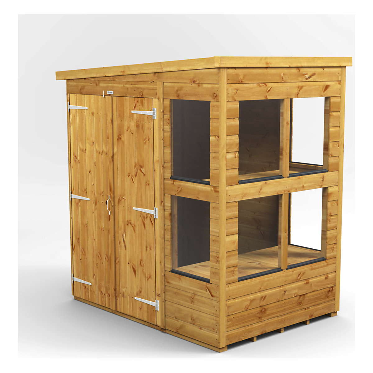Power 6ft Wide Pent Potting Shed