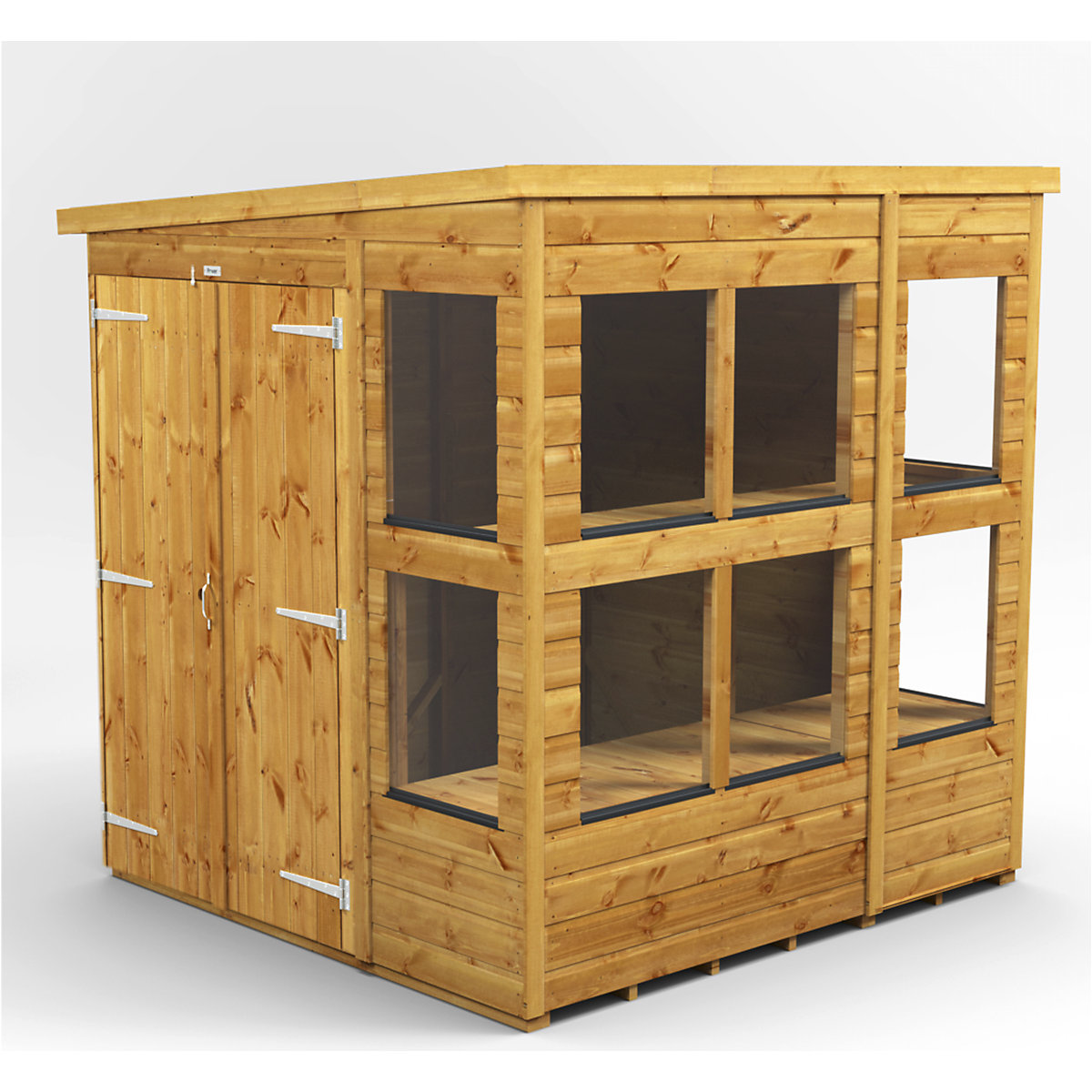 Power 6ft Wide Pent Potting Shed