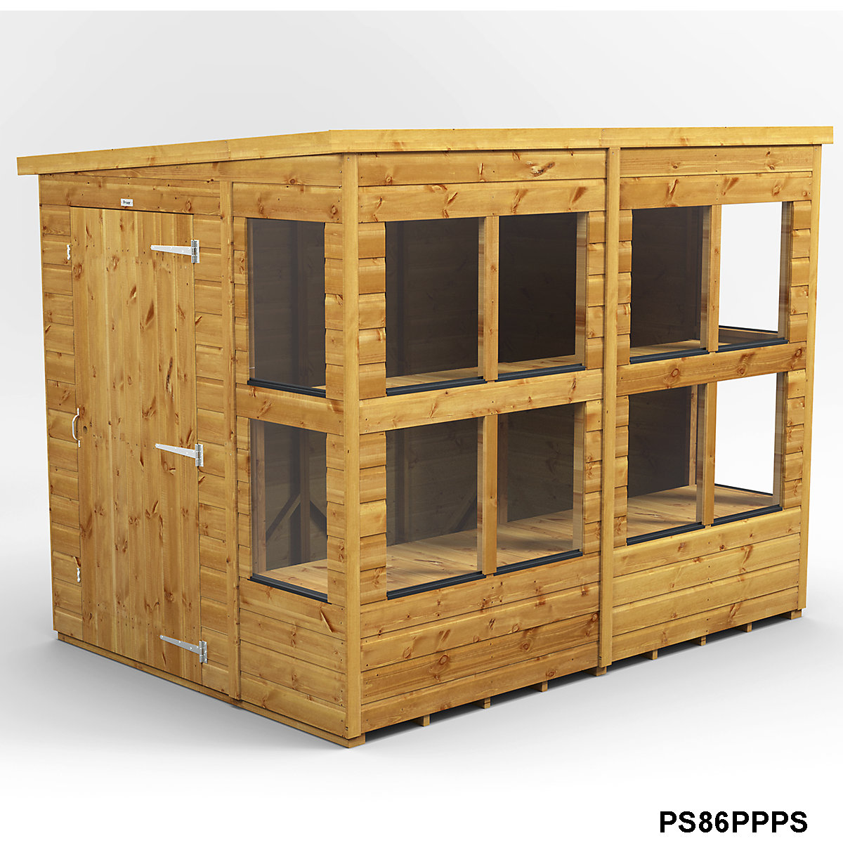 Power 6ft Wide Pent Potting Shed (Product illustration 7)-6