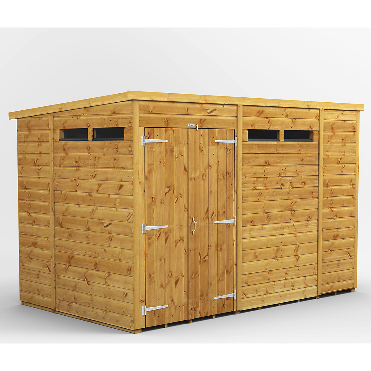 Power 6ft Wide Pent Security Shed
