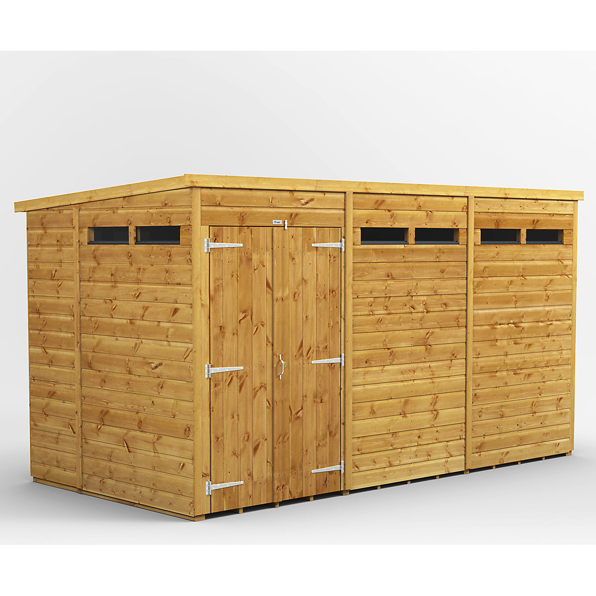 Power 6ft Wide Pent Security Shed