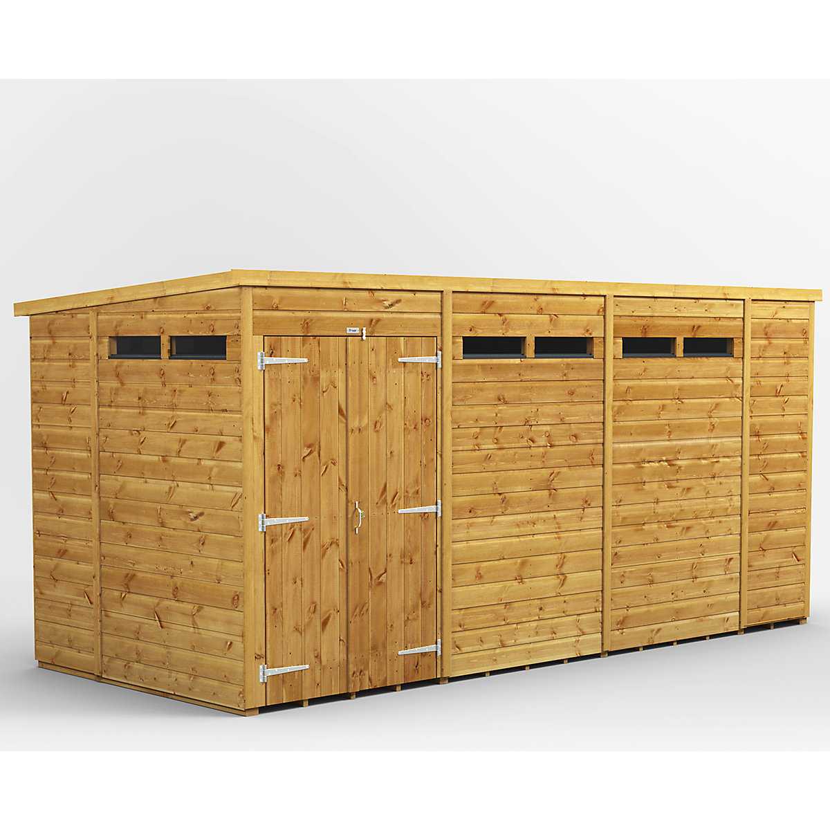 Power 6ft Wide Pent Security Shed