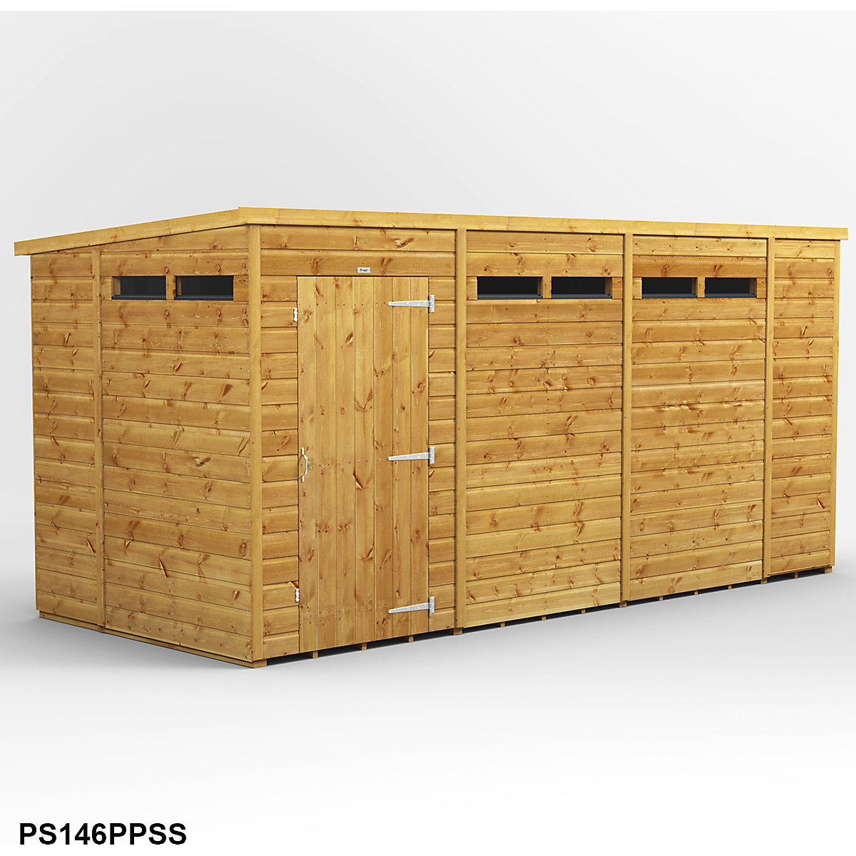 Power 6ft Wide Pent Security Shed (Product illustration 8)-7