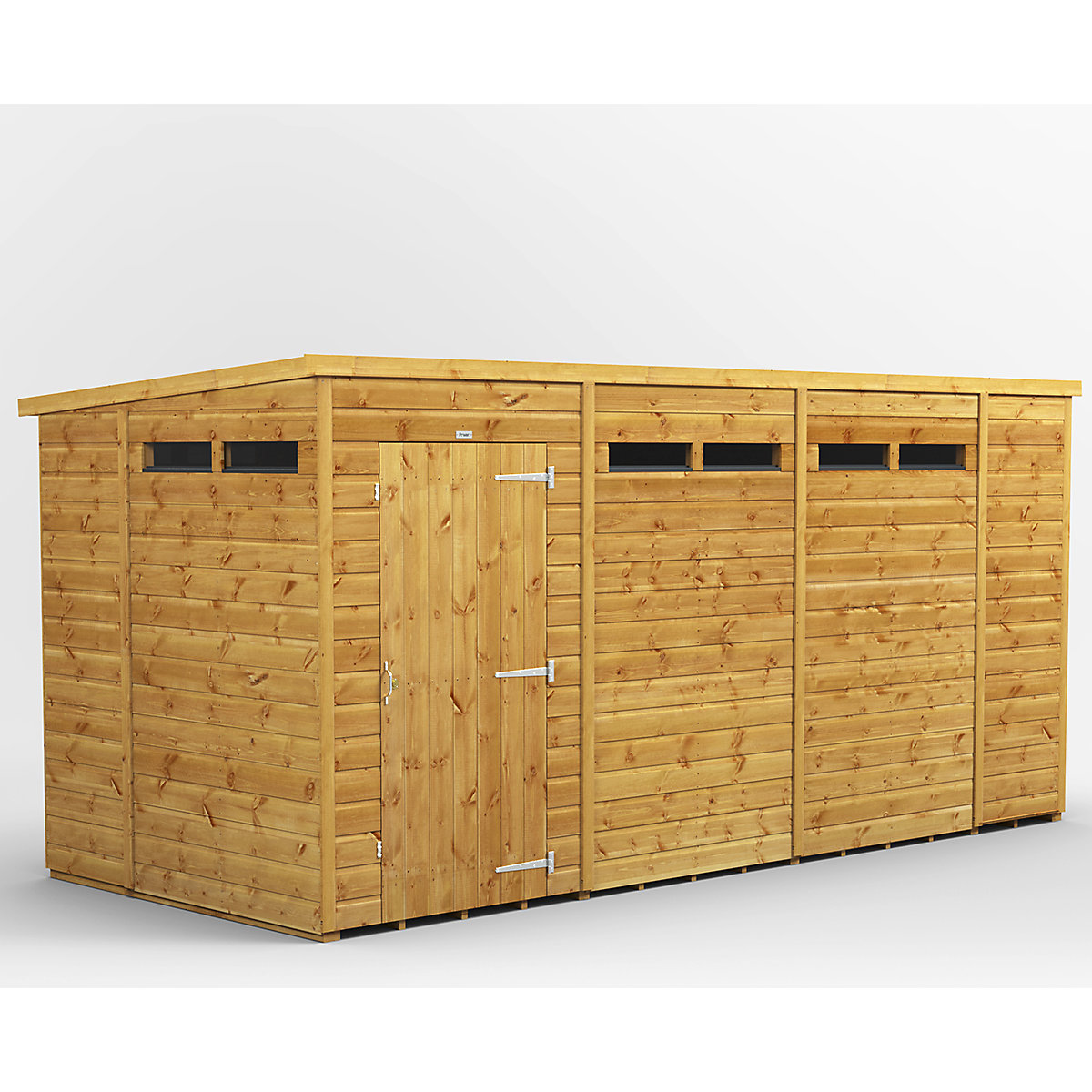 Power 6ft Wide Pent Security Shed