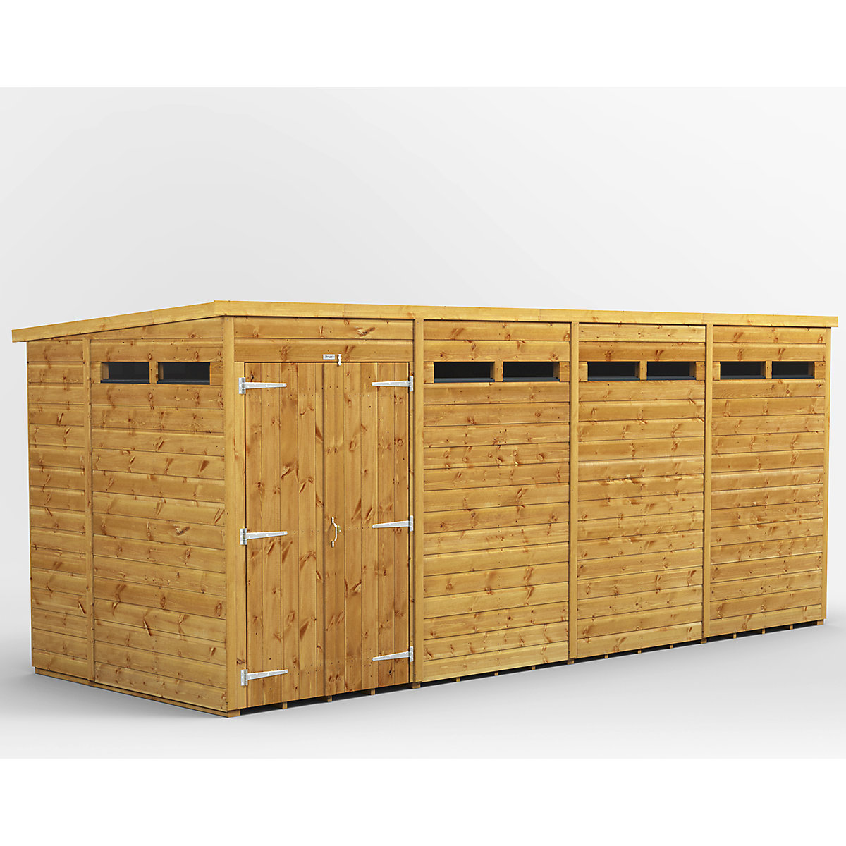 Power 6ft Wide Pent Security Shed