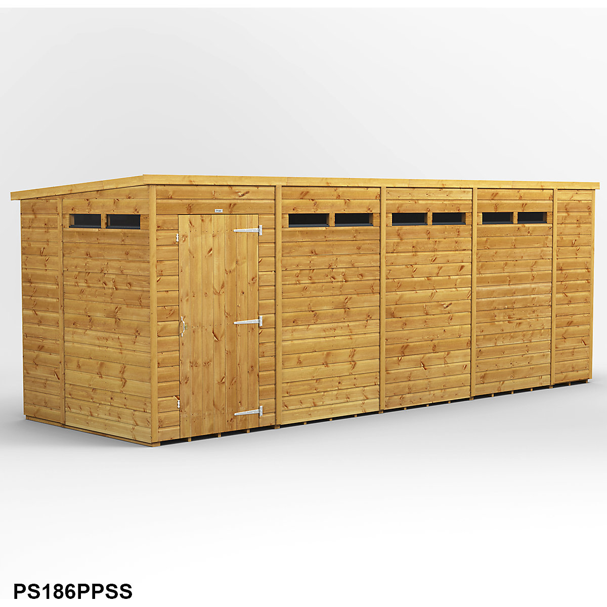 Power 6ft Wide Pent Security Shed (Product illustration 10)-9