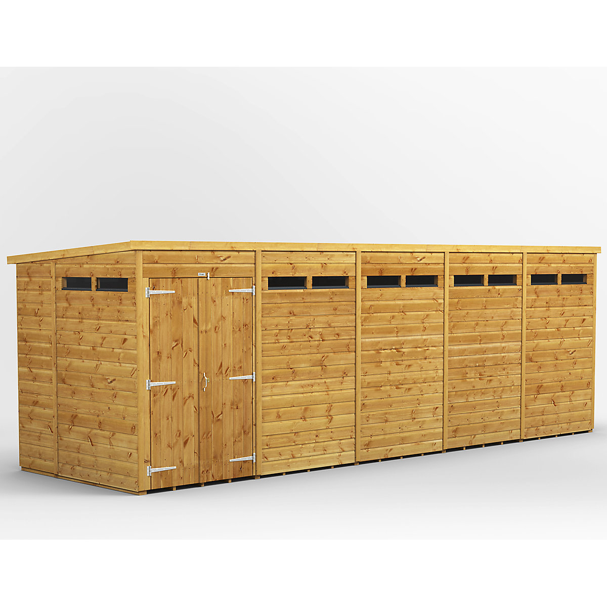 Power 6ft Wide Pent Security Shed