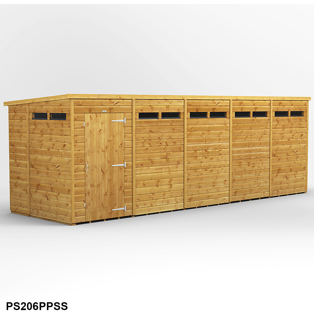 Power 6ft Wide Pent Security Shed (Product illustration 11)-10